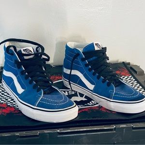 Vans High Top Mens Size 10 Blue